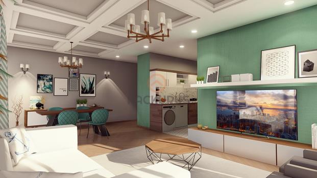 Appartement de Luxe 2+1 à Vendre avec Vue sur la Mer