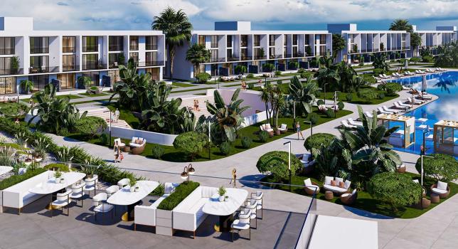 Un progetto esclusivo che offre una vita di lusso nella regione di Iskele