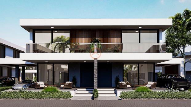 北塞浦路斯现代豪华双拼别墅出售