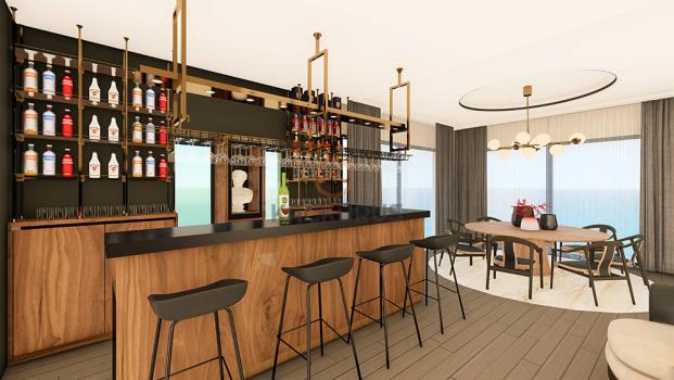 Appartement Penthouse Avec Vue Mer À 360 Degrés À Vendre À İskele