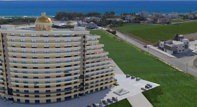 Projet résidentiel de luxe à 100 m de la mer à Iskele, Chypre du Nord