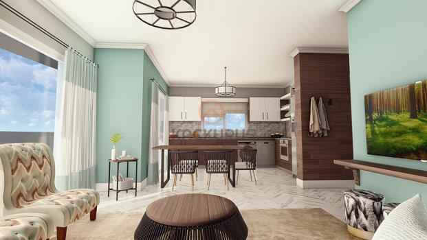 Luxury 1+1 Apartment for Sale in İskele Long Beach – With Stunning Mediterranean View