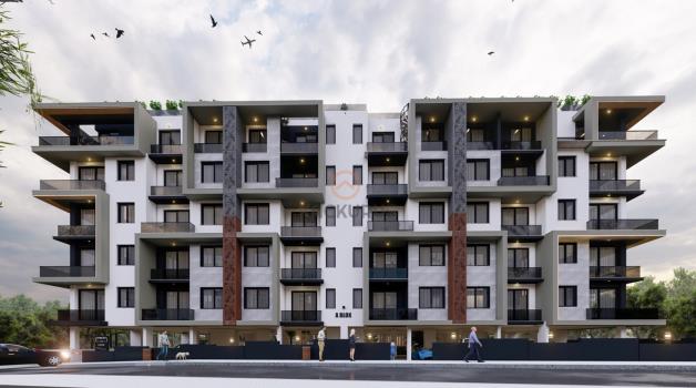 Projekt 3-blokowego, nowoczesnego kompleksu mieszkalnego i biurowego w sercu Kyrenii