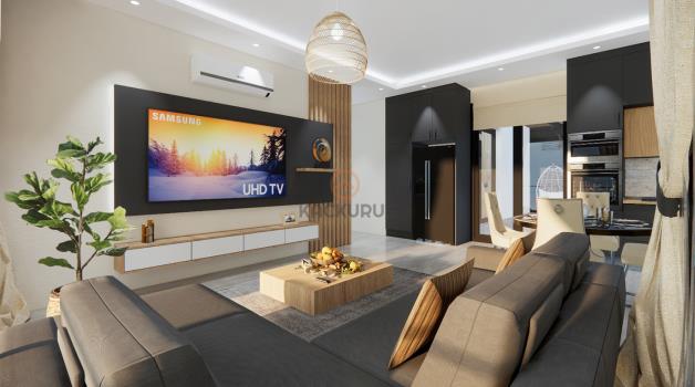 Penthouse 3+1 À Vendre Avec Terrasse Privée Au Cœur De Kyrenia