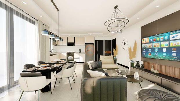 Apartamento 3+1 En Venta En İskele Chipre Del Norte – Naturaleza Y Confort Juntos