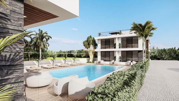 Роскошная 2+1 квартира на продажу рядом с морем в Бозазе