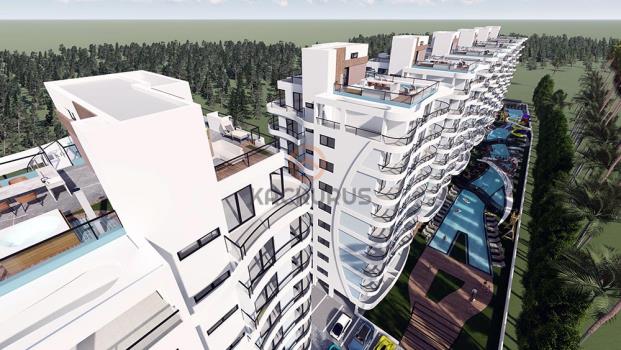 Appartement 2+1 À Vendre À İskele, Chypre Du Nord | Appartement D’investissement Avec Vue Sur Mer