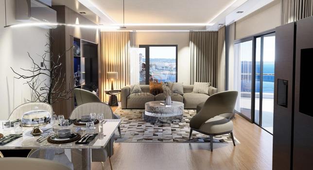 Nowoczesne i luksusowe apartamenty 1+1 w Iskele Long Beach