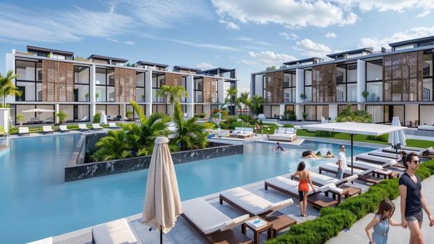 Appartement de Luxe à Vendre Près de la Mer - İskele Long Beach