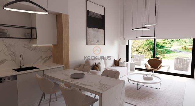 شقق دوبلكس 2+1 للبيع بتصميم معماري حديث في إسكله، شمال قبرص