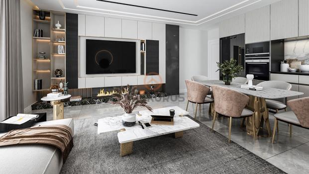 Penthouse 3+1 À Vendre Avec Garantie De Loyer À Gazimağusa