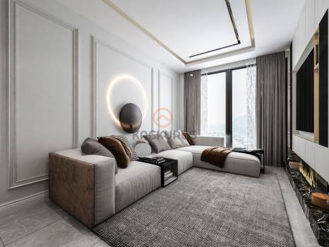 Ático 2+1 en Venta en el Centro de Gazimağusa – Terraza Amplia y Diseño Moderno