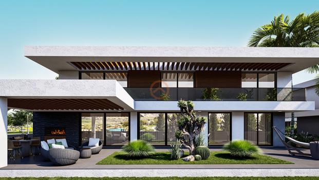 فيلا فاخرة للبيع في بوغاز، شمال قبرص - مطلة على البحر والجبل