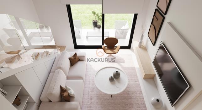 Kuzey Kıbrıs İskele’de Modern Mimarili 1+1 Dubleks Satılık Daireler