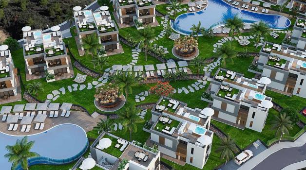 Особый Проект Виллы, Где Встречаются Природа И Роскошь С Турецким Правом Собственности В Кирении