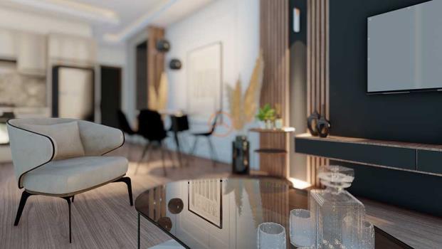 2+1 Penthouse Apartment For Sale In İskele North Cyprus - Sea And 360 Degree View